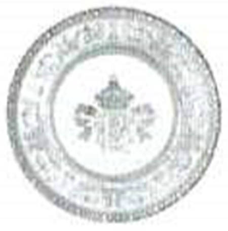 Couronne Imperiale Platinum & Ivory Bread & Butter Plate
