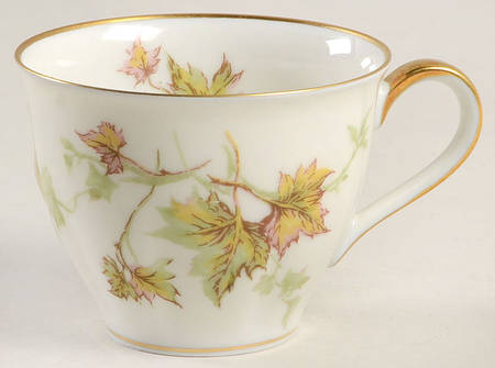 Autumn Leaf (Isle de France) Flat Demitasse Cup