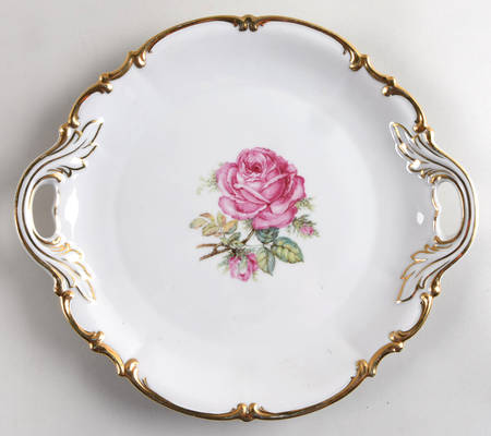 7739 Handled Cake Plate