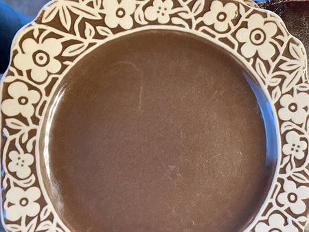 Chicory Lace Brown by Harker