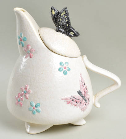 Butterfly Teapot & Lid