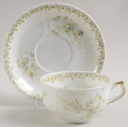Sch1169-9 Footed Cup & Saucer Set