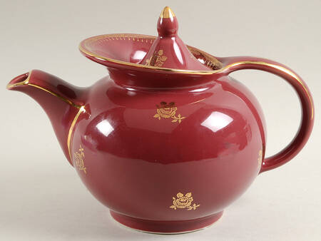 Teapots By Hall (Non-Pattern) Windshield Teapot & Lid