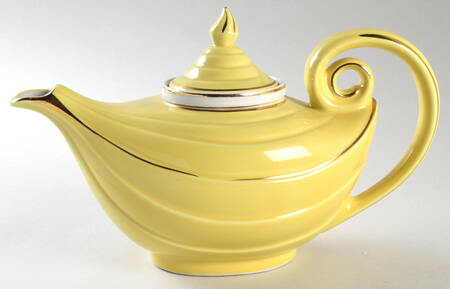 Teapots By Hall (Non-Pattern) Aladdin Teapot & Lid w/Infuser