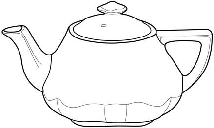 Teapots By Hall (Non-Pattern) Baltimore Teapot & Lid