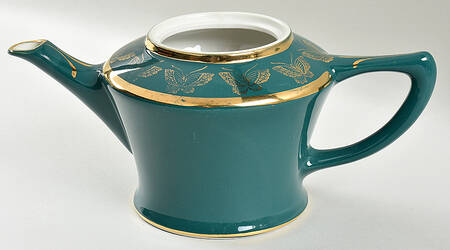 Teapots By Hall (Non-Pattern) Cleveland Teapot/No Lid