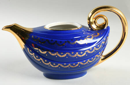 Teapots By Hall (Non-Pattern) Aladdin Teapot No Lid