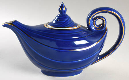 Teapots By Hall (Non-Pattern) Aladdin Teapot & Lid