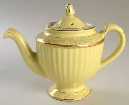 Teapots By Hall (Non-Pattern) Los Angeles Teapot & Lid