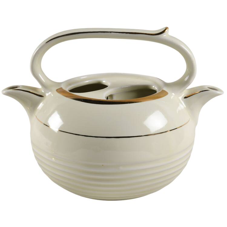 Teapots By Hall (Non-Pattern) Teataster 2 Spout Teapot No Lid
