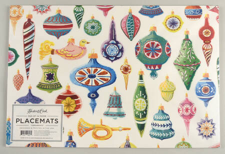 Table Decor Pad of 24 Paper Placemats