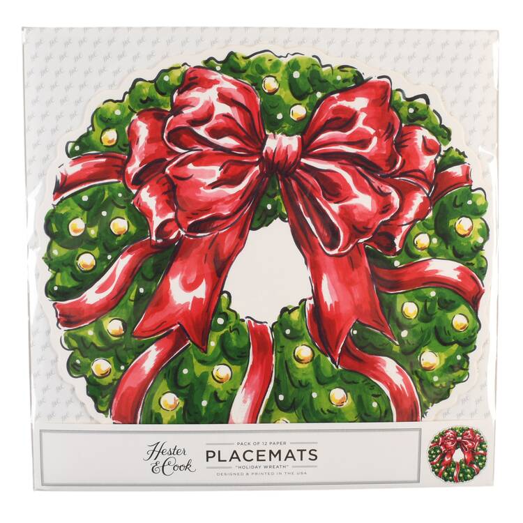 Table Decor Pad of 12 Paper Placemats
