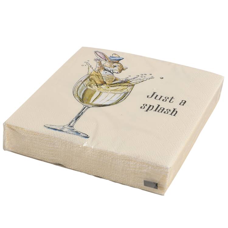 Table Decor Pack of 20 Paper Cocktail Napkins