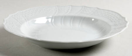 Dresden Celadon Rim Soup Bowl