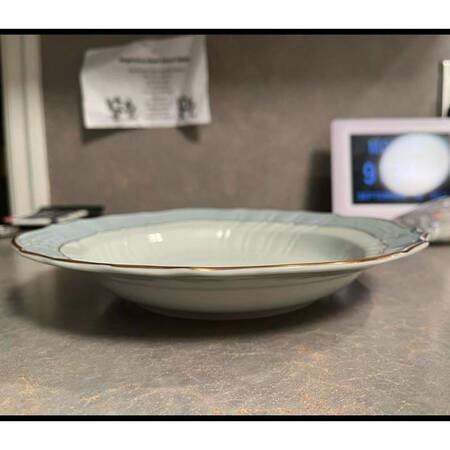 Seladon Large Rim Soup Bowl