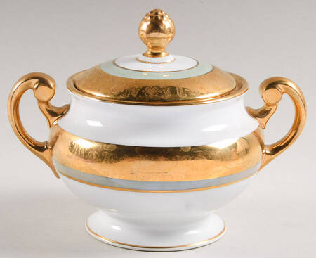 HUT2492 Sugar Bowl & Lid