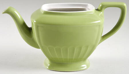 Chartreuse Hollywood Teapot No Lid