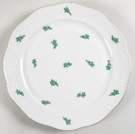 HER88 Green 13" Chop Plate (Round Platter)