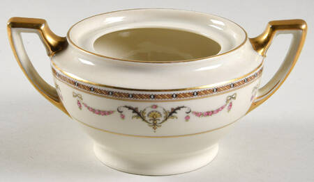 HC1522 (Ivory Body) Sugar Bowl No Lid