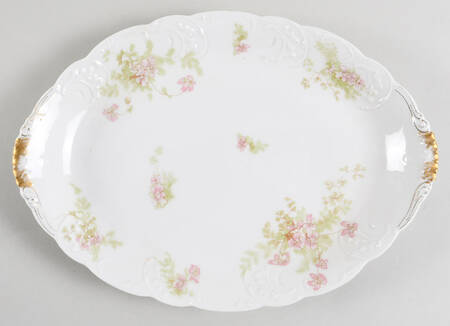 Schleiger 52-18 11" Oval Serving Platter by Haviland