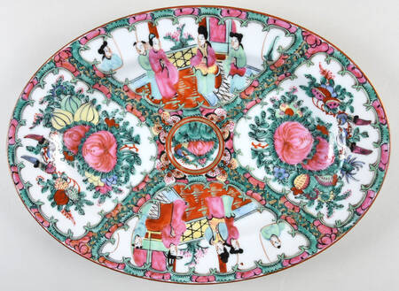HKO19 12" Oval Serving Platter