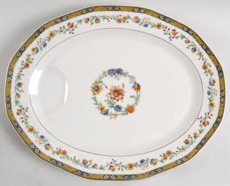 H5202 13" Oval Serving Platter