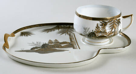 HYA51 Snack Plate & Cup Set