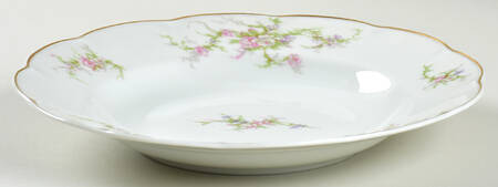 Rosalinde (No Verge) Large Rim Soup Bowl