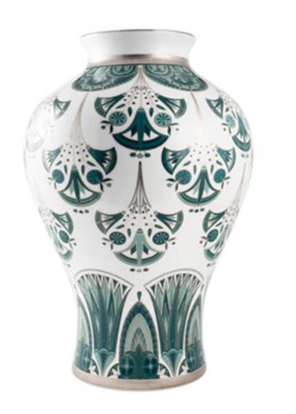 Reves du Nil Platinum 21" Vase