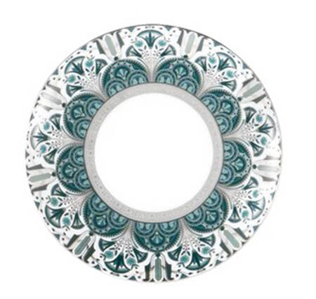 Reves du Nil Platinum Salad/Dessert Plate