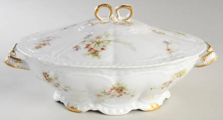 Schleiger 343-4 Oval Covered Vegetable