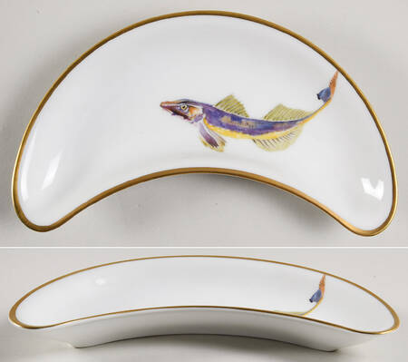 HC1625 Crescent Salad Plate