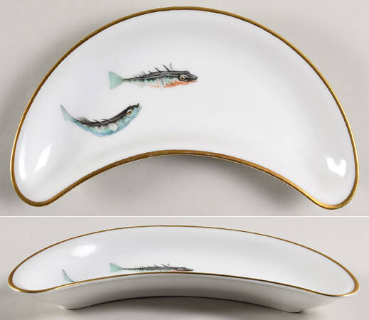 HC1625 Crescent Salad Plate