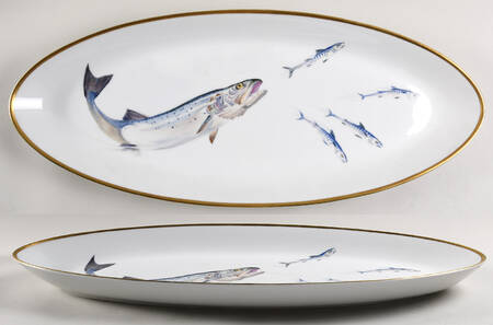 HC1625 22" Fish Platter