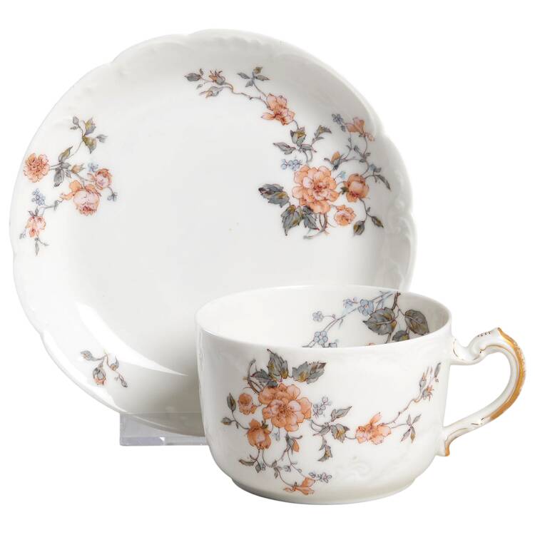 Sch266-9 Flat Cup & Saucer Set