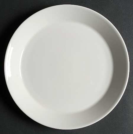 Teema White (IItala Stamp) Luncheon Plate