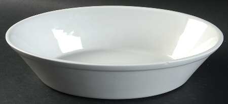 Teema White (IItala Stamp) 10" Oval Baker