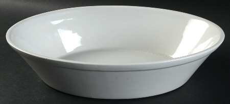 Teema White (IItala Stamp) 12'' Oval Baker