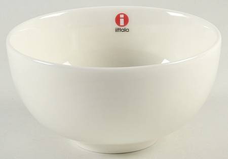 Teema White (IItala Stamp) Rice Bowl