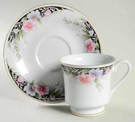 IFC2 Footed Cup & Saucer Set