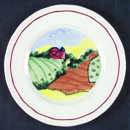 Welcome Home Luncheon Plate