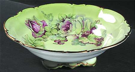 Imperial Green 10" Round Vegetable Bowl