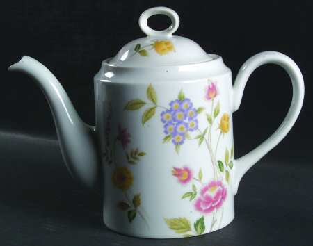 Columbine Coffee Pot & Lid