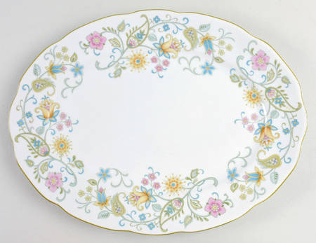 Tapestry 14" Oval Serving Platter