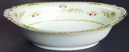 Charline 10" Oval Vegetable Bowl