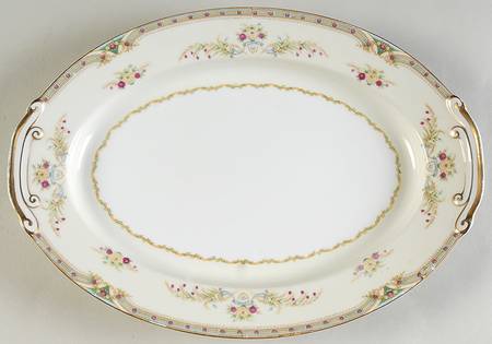 Charline 12" Oval Serving Platter