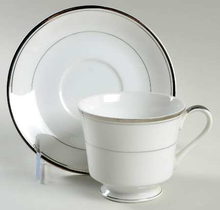 Cherish Footed Cup & Saucer Set