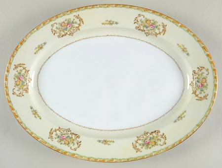 Corina 16" Oval Serving Platter