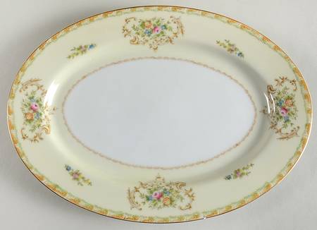 Corina 12" Oval Serving Platter