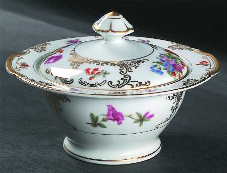 Dresdania Sugar Bowl & Lid